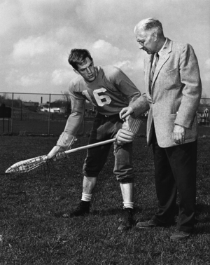 Roy Simmons Sr. and Jr. led the Syracuse men's lacrosse team for a combined 67 years, the latter winning five national titles along the way.