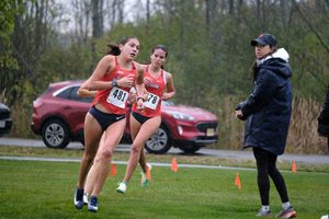 Syracuse women's cross country team rose four spots to No. 24 in the latest NCAA coaches poll, while the men's team fell seven spots to No. 15.  